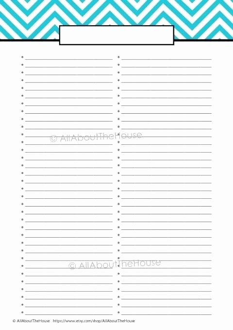 Blank Grocery List with Categories Beautiful Printable Blank Grocery List Template Free Shopping with