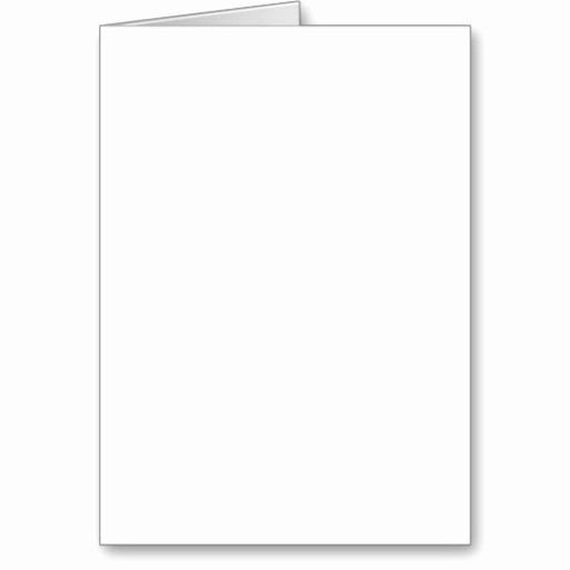 Blank Half Fold Card Template Lovely 6 Best Of Free Printable Half Fold Card Free Half