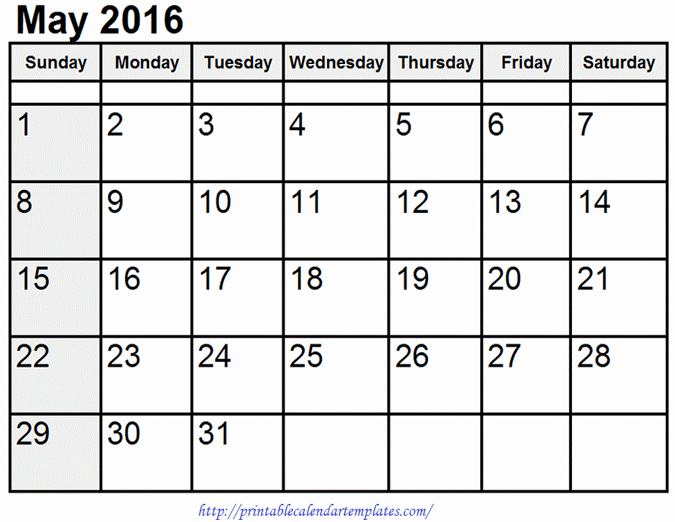 Blank May Calendar 2017 Printable Elegant May 2017 Printable Calendar Blank Templates