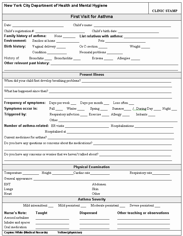 7 blank medical records release form