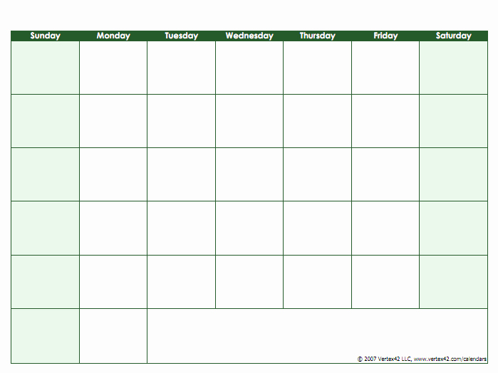 Blank Monthly Calendar Template Word Unique Blank Calendar Template Free Printable Blank Calendars