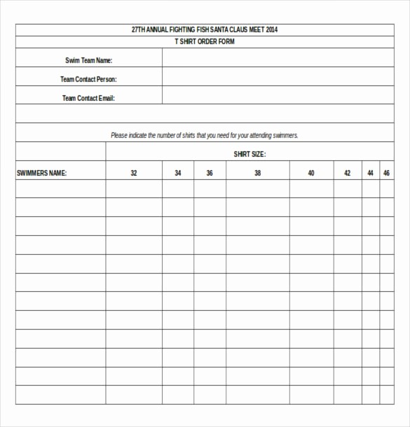 Blank order form Template Excel Fresh 29 order form Templates Pdf Doc Excel