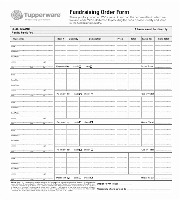 Blank order form Template Excel Fresh order form Template Icebergcoworking