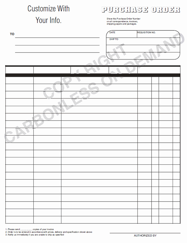 Blank order form Template Word Unique Best S Of Purchase order form Template Blank