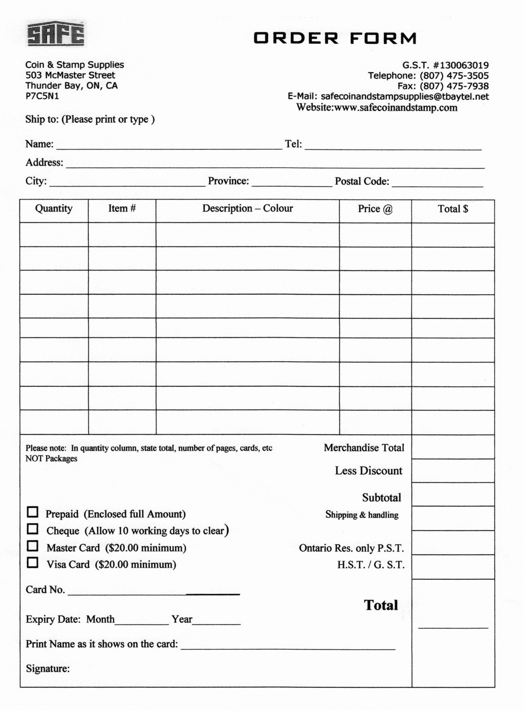 Blank P&amp;amp;l form Beautiful Blank Purchase order form