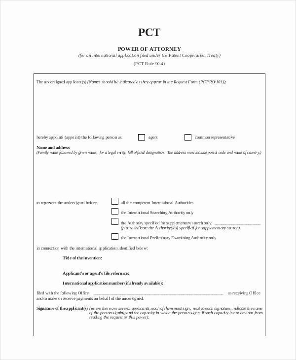 Blank P&amp;amp;l form Beautiful Free Power Of attorney form