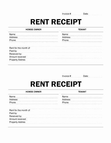 Blank Receipt Template Microsoft Word Fresh 152 Best Invoice Templates Images On Pinterest