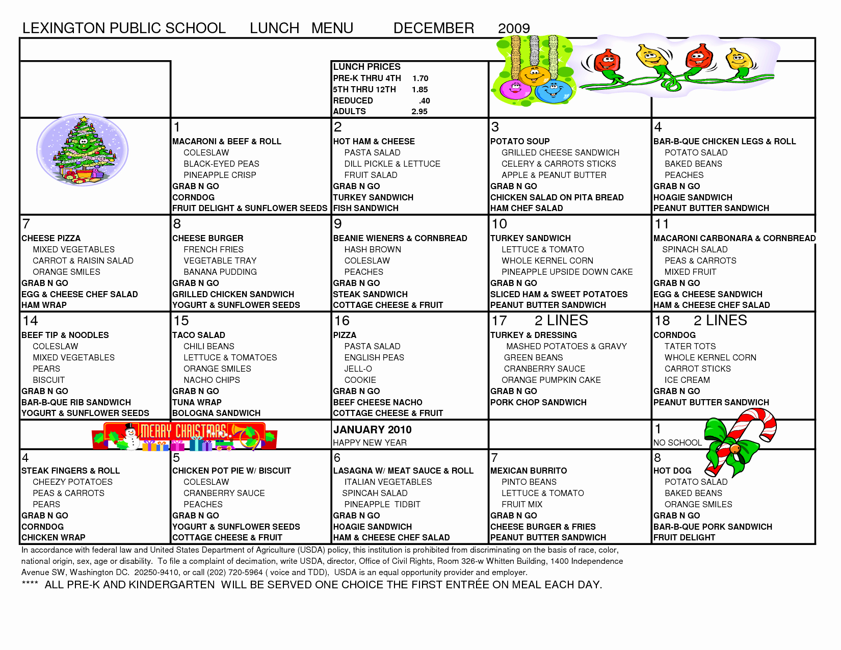 Blank School Lunch Menu Template Beautiful 7 Best Of School Menu Template Printable School