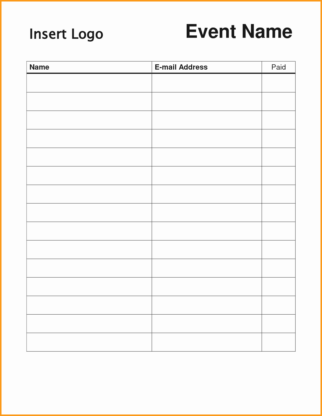 Blank Sign In Sheet Template Best Of Blank Sign Up Sheet Example Mughals
