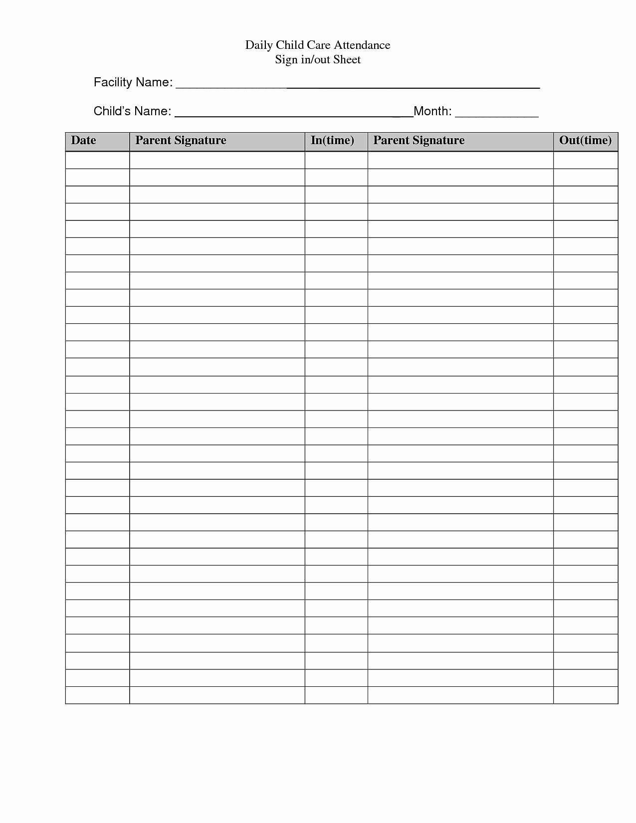 Blank Sign In Sheet Template New Blank Sign Up Sheet Example Mughals