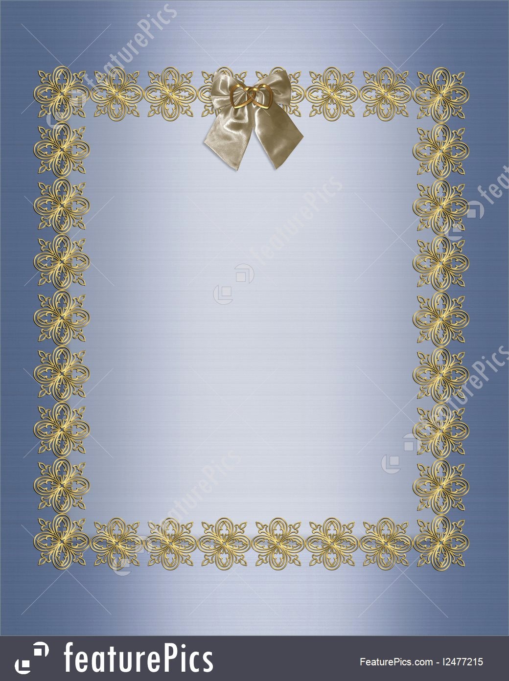 Blue and Gold Invitation Template Beautiful Illustration formal Invitation Template Blue Satin