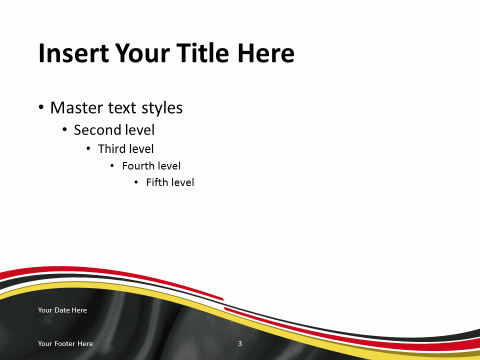 Blue and Gold Powerpoint Template Lovely Germany Flag Powerpoint Template Presentationgo
