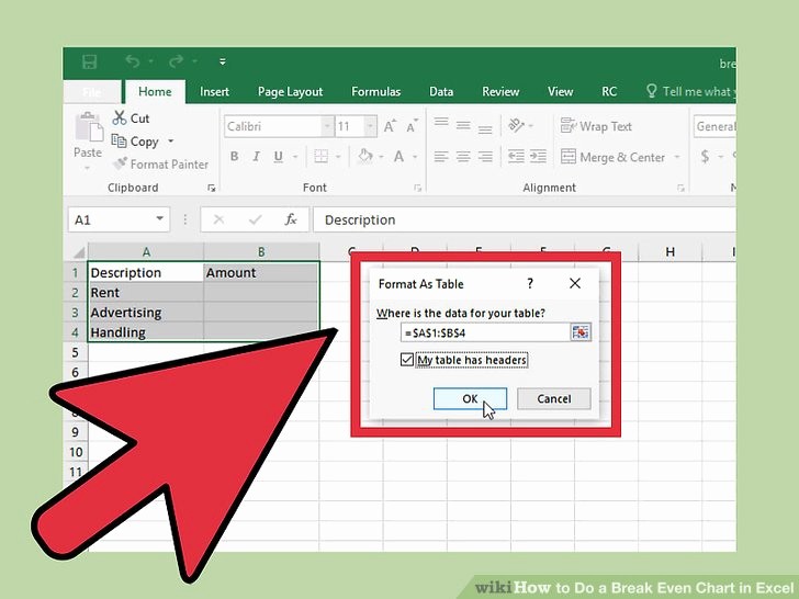 Break even Point In Excel Elegant How to Do A Break even Chart In Excel with