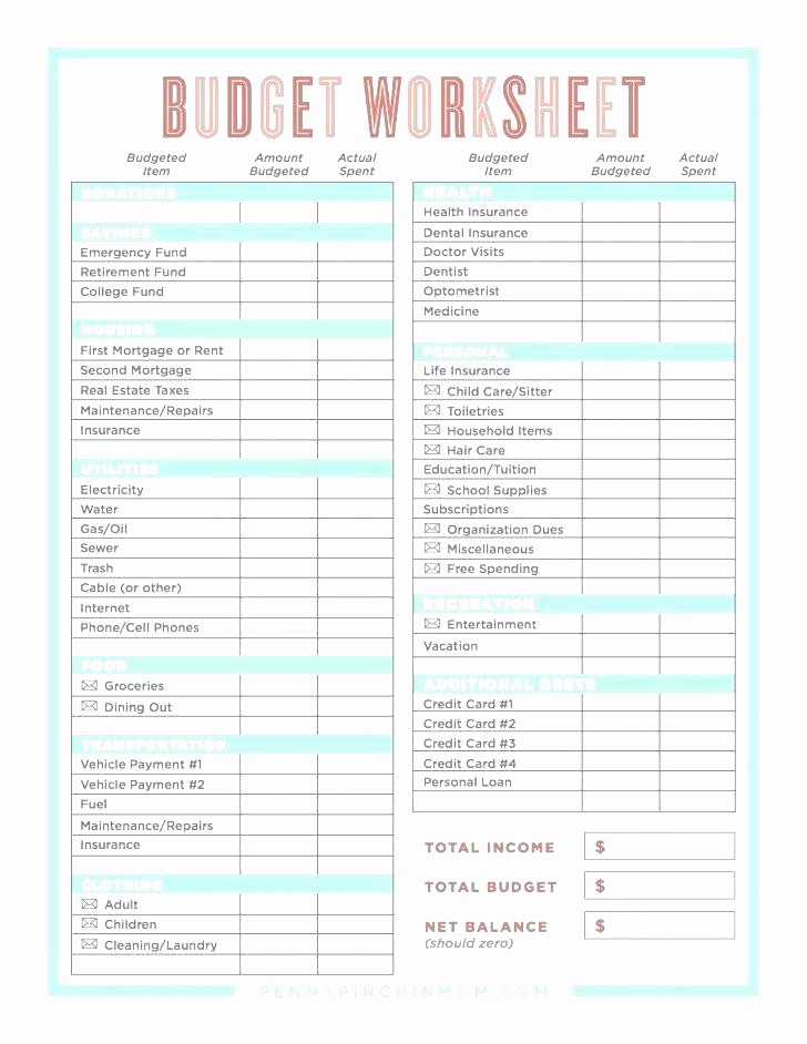 Budgeting Worksheet for College Students Beautiful Student Bud Worksheet Unboy