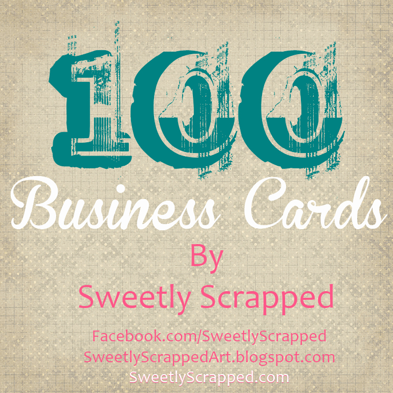 Business Card Template Free Printable Elegant Sweetly Scrapped 100 Free Printable Business Cards