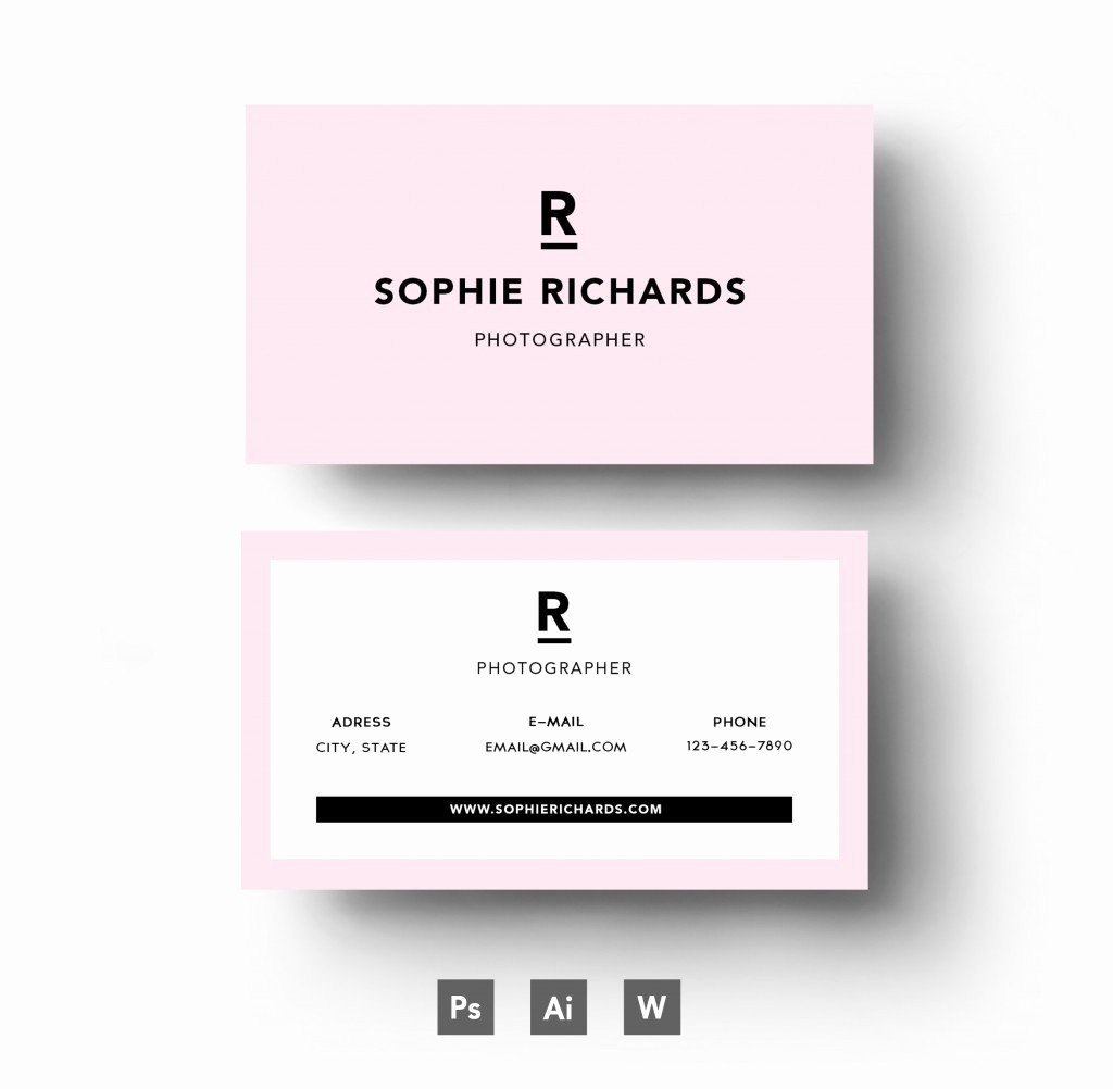 Business Card with Picture Template Best Of 20 Examples Of A Stylish Business Card Shop Template