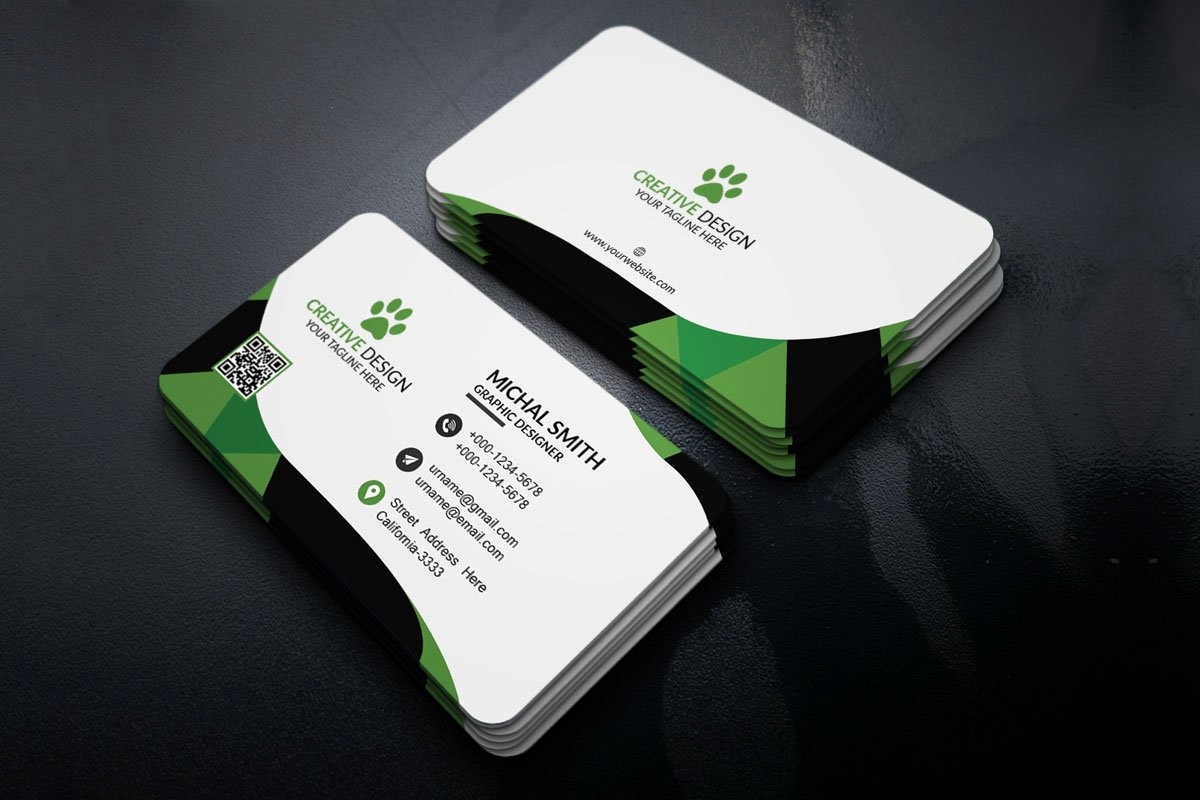 Business Card with Picture Template Inspirational Free Corporate Business Card Template Creativetacos