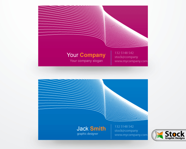 Business Cards Samples Free Download Awesome Corporate Business Card Vector
