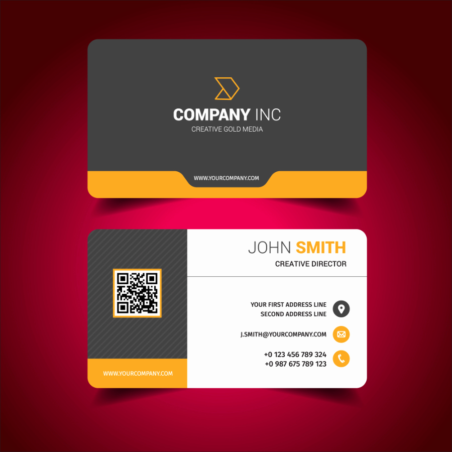 Business Cards Samples Free Download Best Of Download Modern Business Card Design Template Free