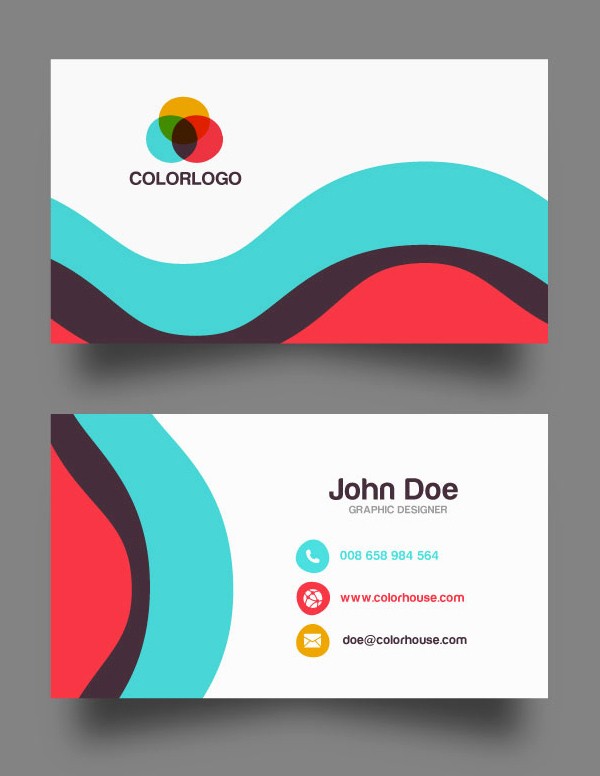 Business Cards Samples Free Download Fresh 30 Free Business Card Psd Templates &amp; Mockups