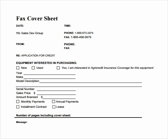 Business Fax Cover Sheet Template Awesome 13 Sample Business Fax Cover Sheets