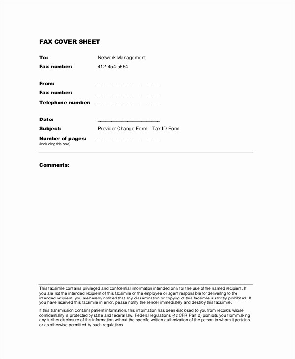 Business Fax Cover Sheet Template New Fax Cover Sheet Template 15 Free Word Pdf Documents