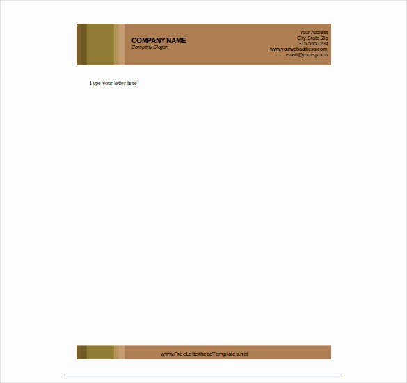 Business Letterhead Templates Free Download Awesome Free Letterhead Template 22 Free Word Pdf format