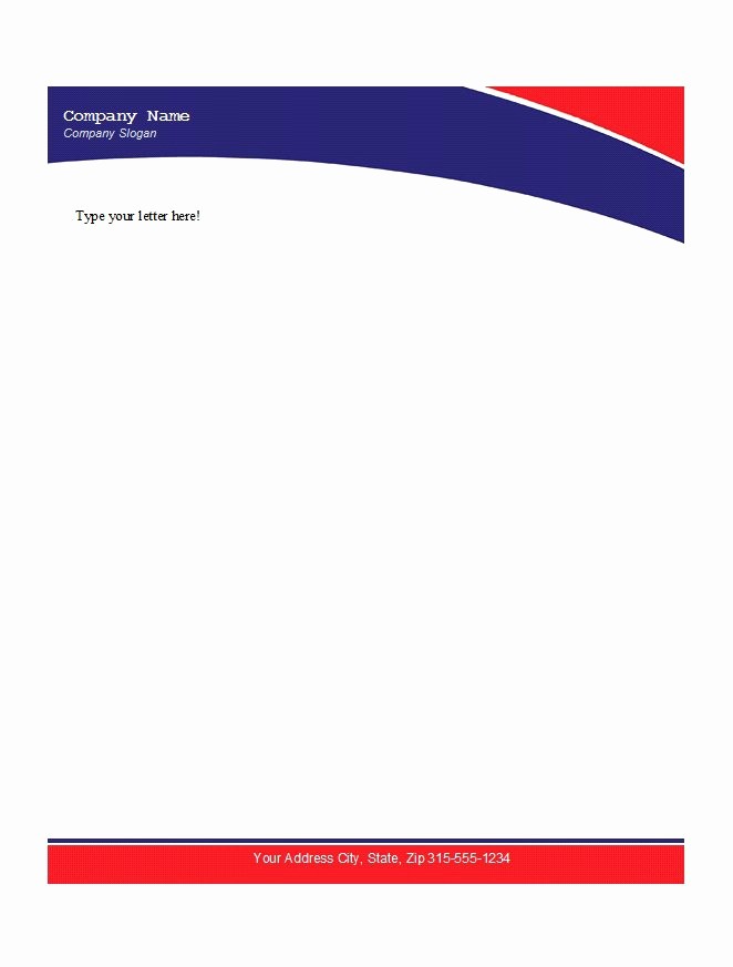 Business Letterhead Templates Free Download New 45 Free Letterhead Templates &amp; Examples Pany