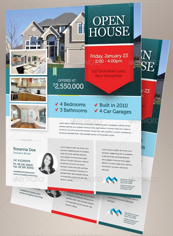 Business Open House Flyer Template Fresh Open House Flyer Templates – 39 Free Psd format Download