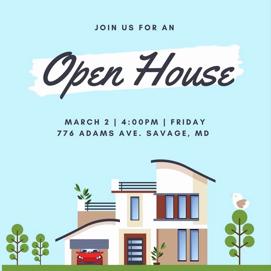 Business Open House Invitation Template Awesome Open House Invitation Templates Canva