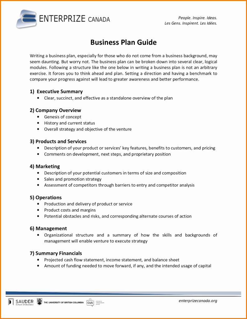 Business Plan Outline Template Free Beautiful Free Business Plan Template