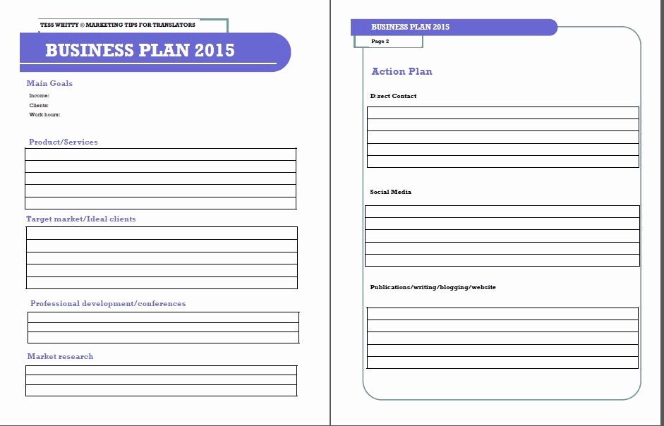 Business Plan Outline Template Free Lovely New Business Plan Template