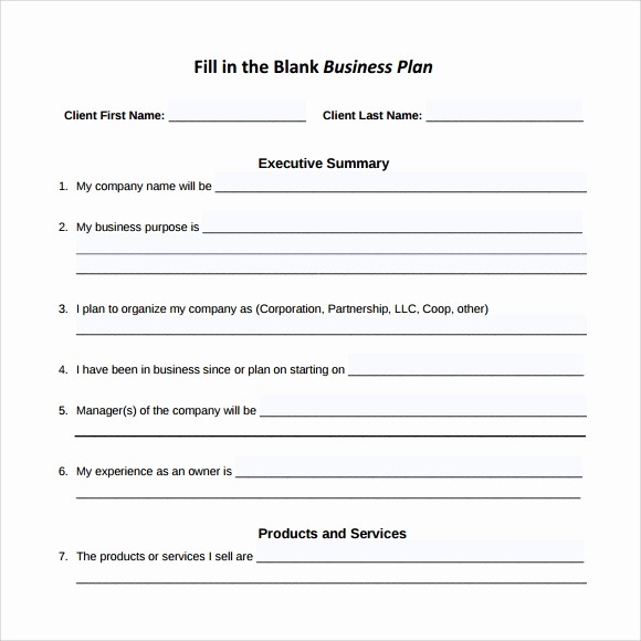 Business Plan Outline Template Free New 16 Sample Small Business Plans