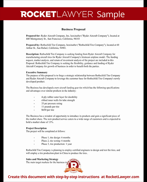Business Proposal Sample for Services Beautiful Business Proposal Template Free Business Proposal Sample