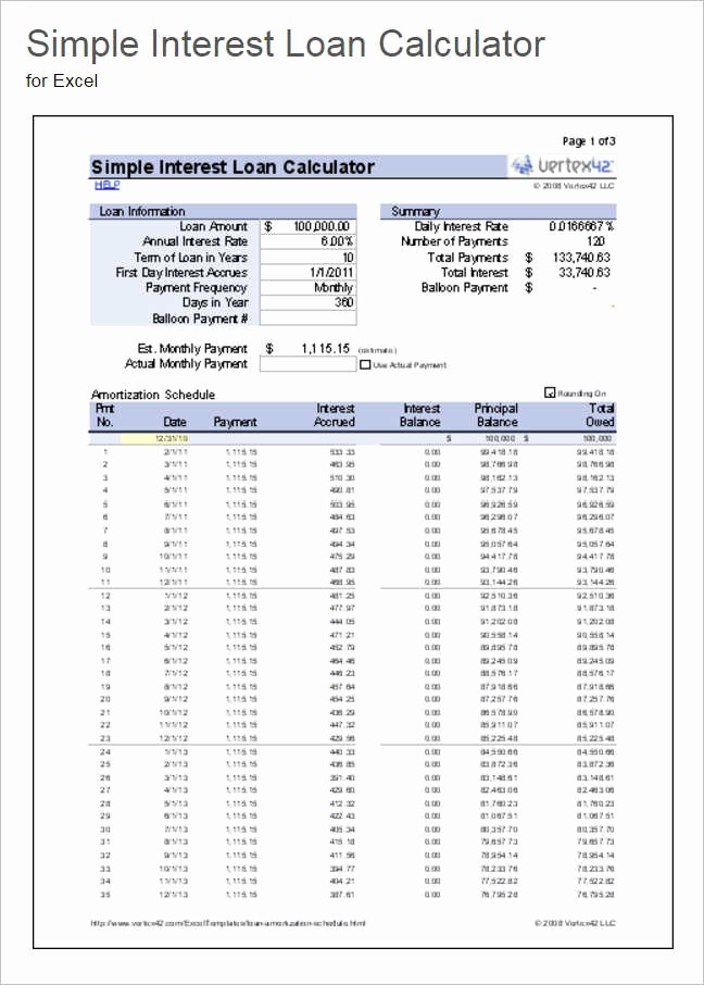 Calculate Monthly Mortgage Payment Excel Unique 9 Excel Mortgage Loan Calculator Templates Free Pdf formats