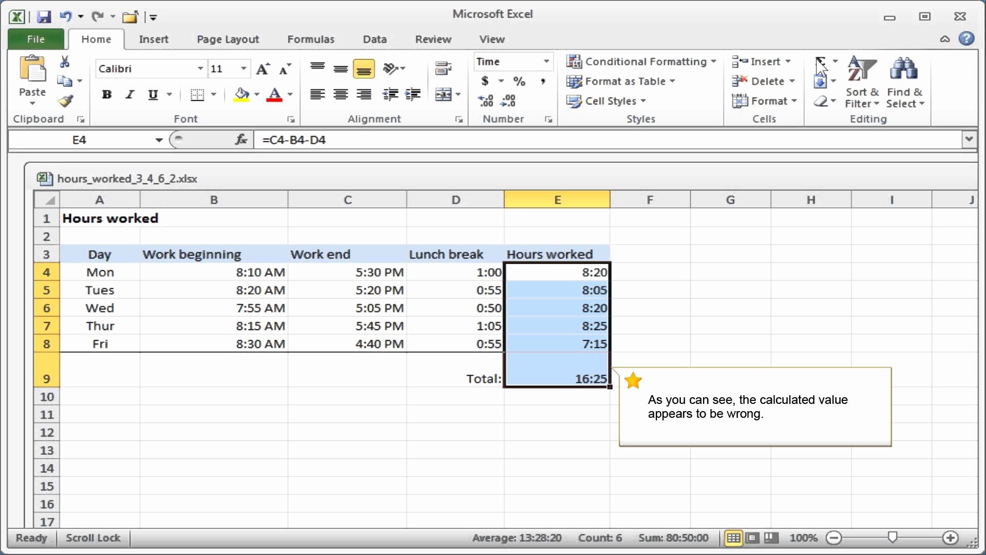 Calculate Time Card In Excel Inspirational How to Calculate Time In Excel with Lunch Break
