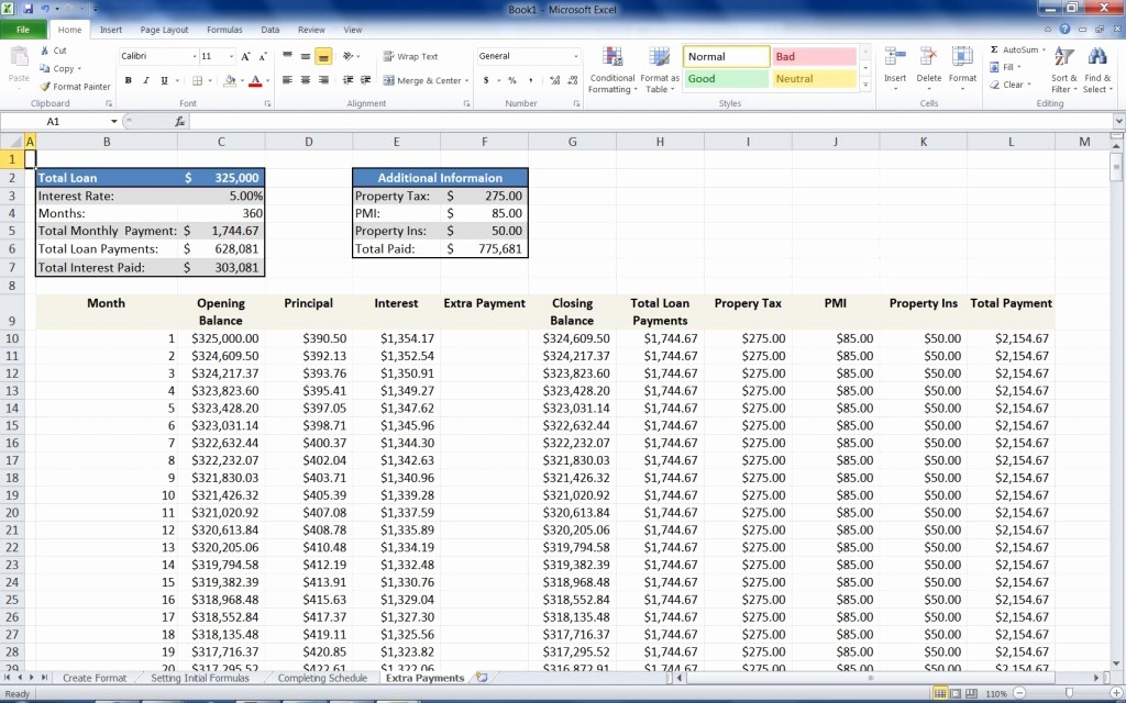 Calculating Mortgage Payments In Excel Unique Mortgage Loan Calculator Using Excel