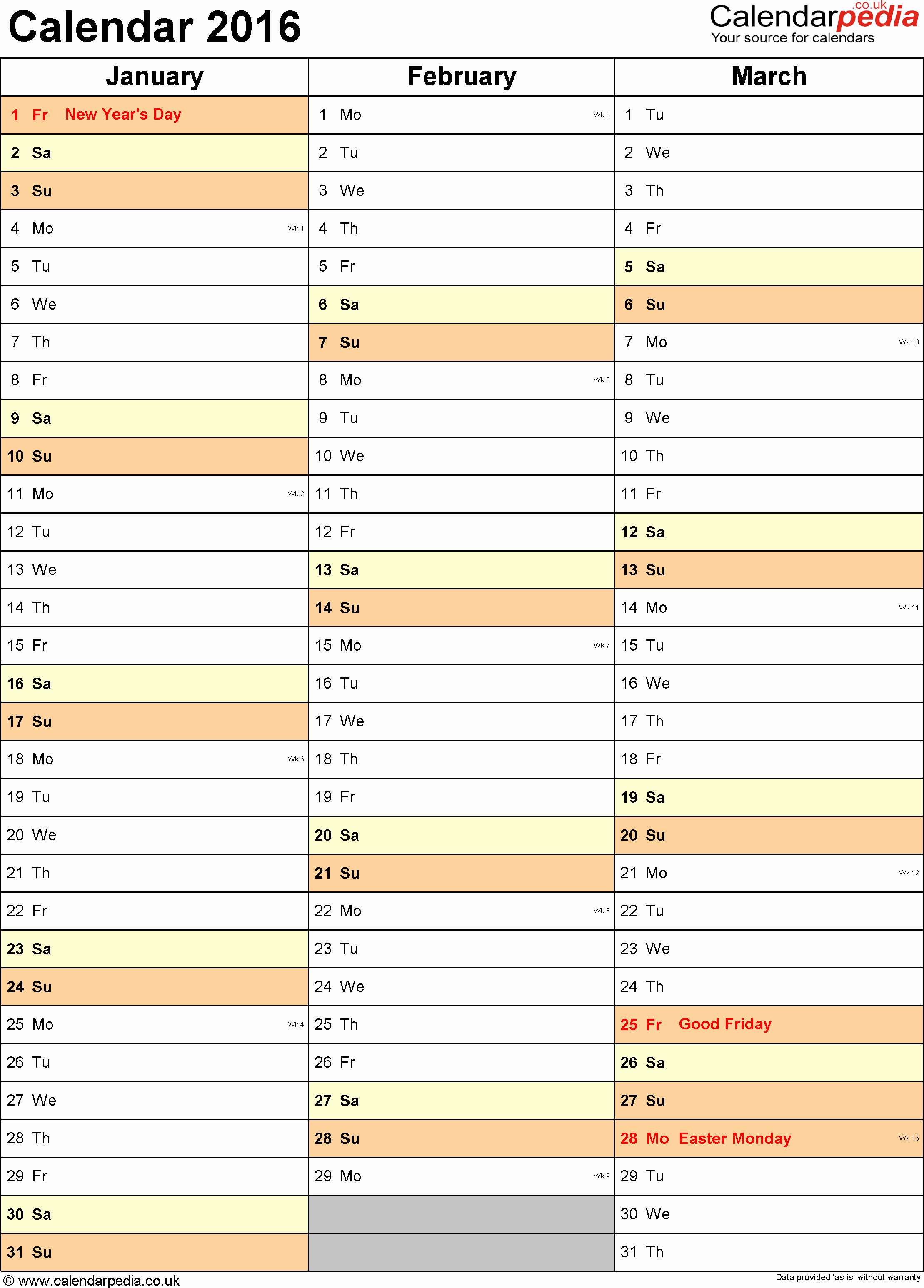 Calendar 2016-17 Template Beautiful Excel Calendar 2016 Uk 16 Printable Templates Xlsx Free