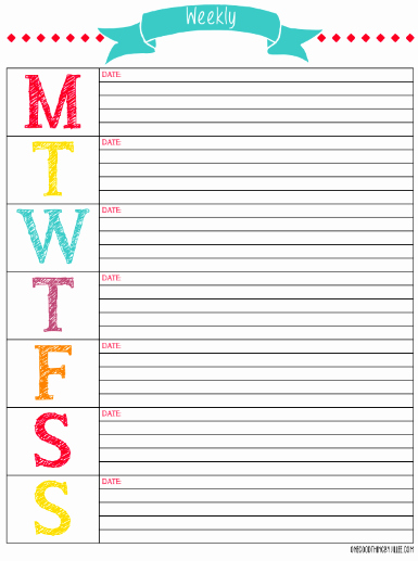 Calendar 2016-17 Template Fresh the Mega List Of Free Printable Calendars and Planners for