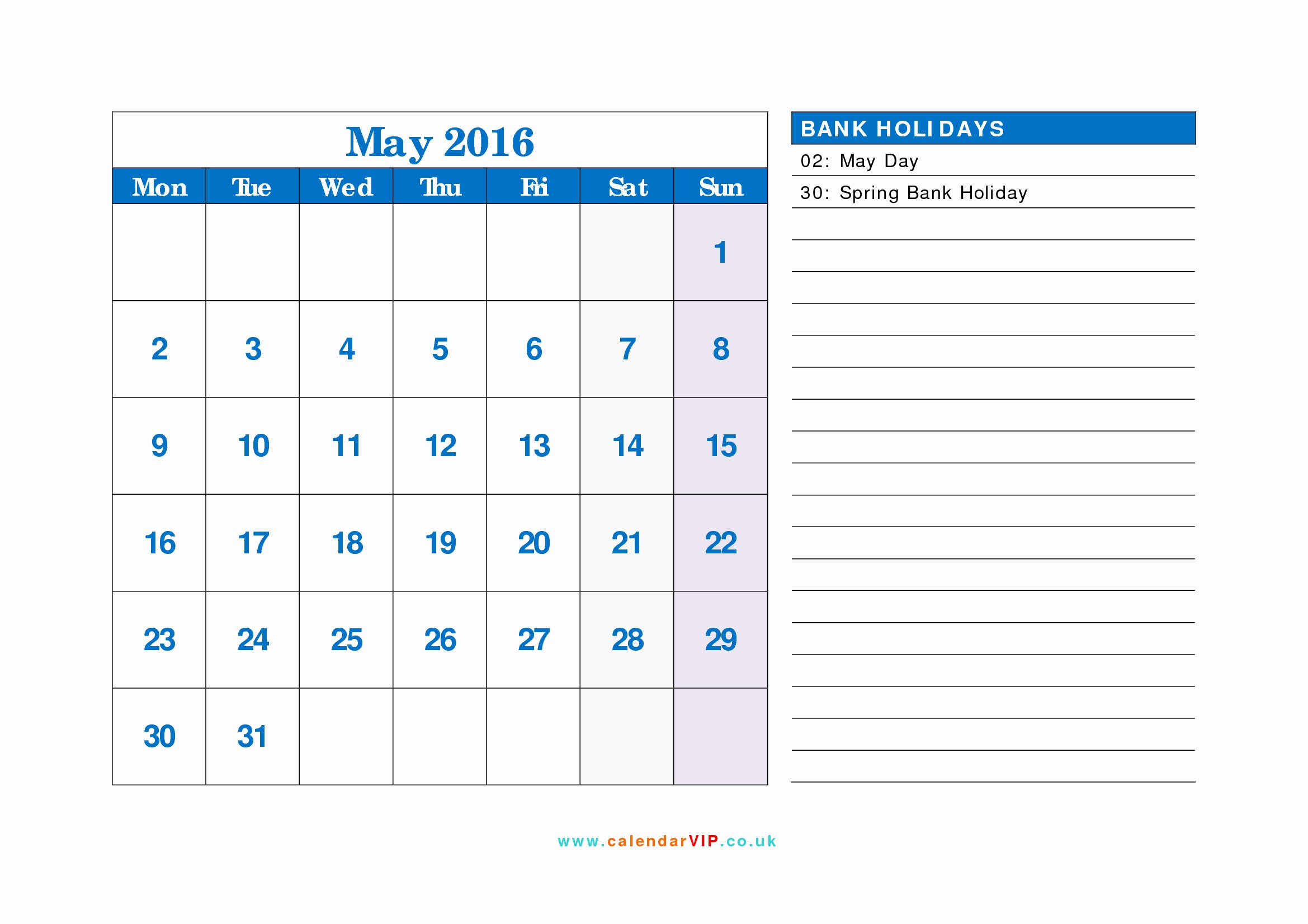 Calendar 2016 to Write On Fresh Printable Calendar 2015 with Writing Space