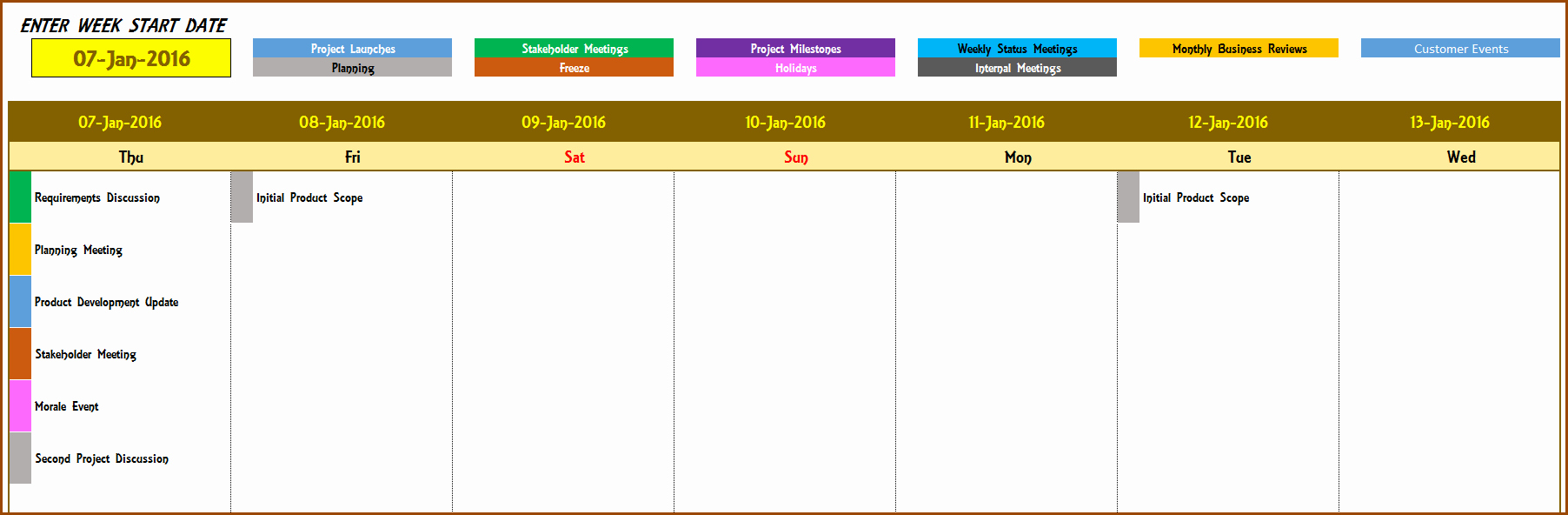 Calendar Of events Template 2015 Fresh event Calendar Maker Excel Template V3 Support