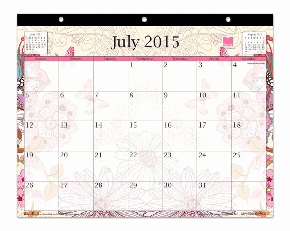 Calendar Of events Template Word Awesome July 2015 Calendar events Get An Exclusive Collection Of