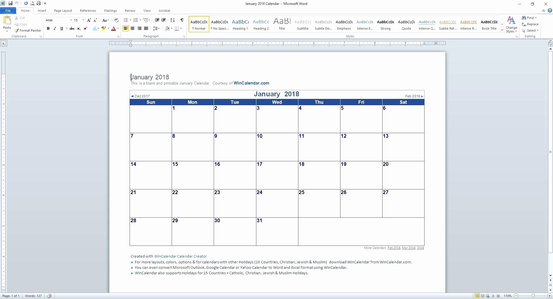 Calendar On Microsoft Word 2010 Luxury Calendar Templates Word 2010 thevillas