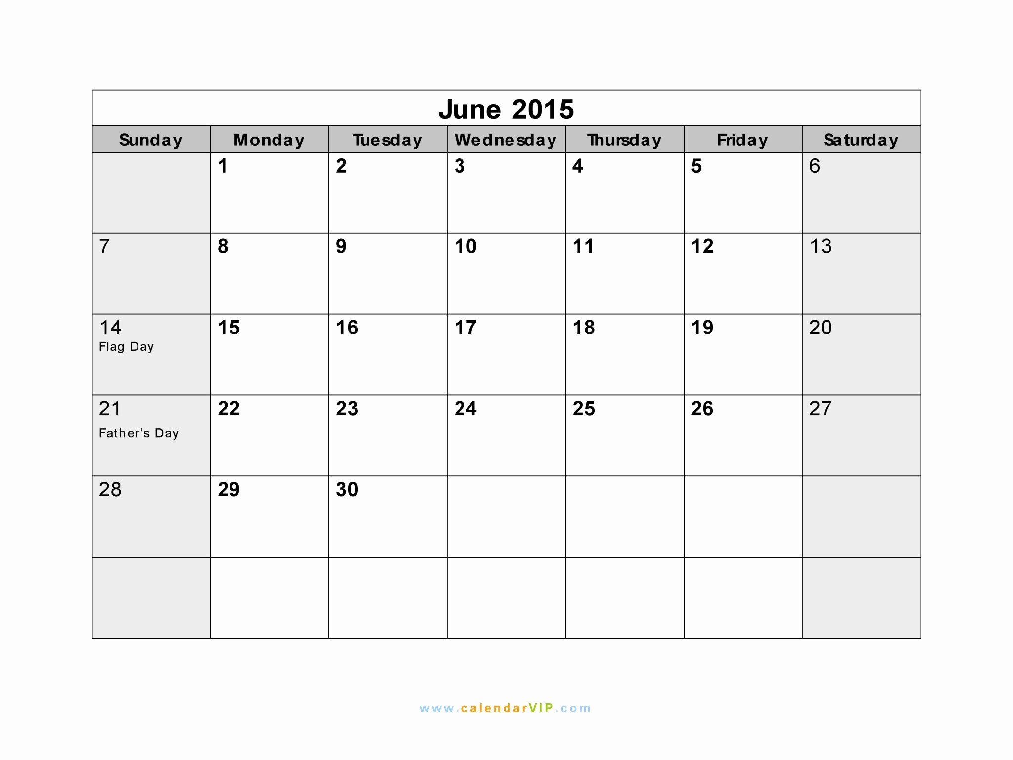 Calendar Template for June 2015 Fresh May 2015 Calendar with Holidays