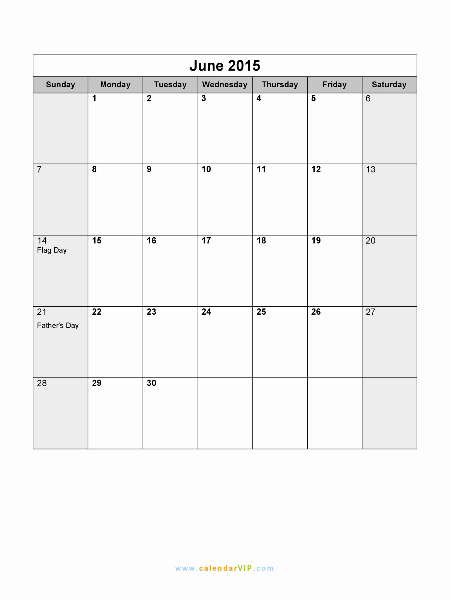 Calendar Template for June 2015 Luxury June 2015 Calendar Blank Printable Calendar Template In