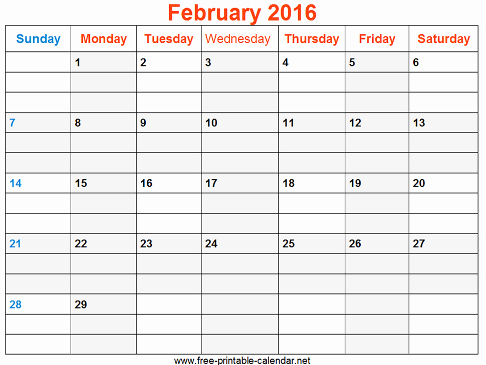 Calendar that I Can Edit Elegant Free Download Calendars You Can Edit 2016