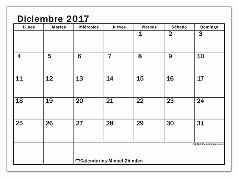 Calendario Diciembre 2017 Para Imprimir Inspirational Calendario Diciembre 2017 Para Imprimir Gratis