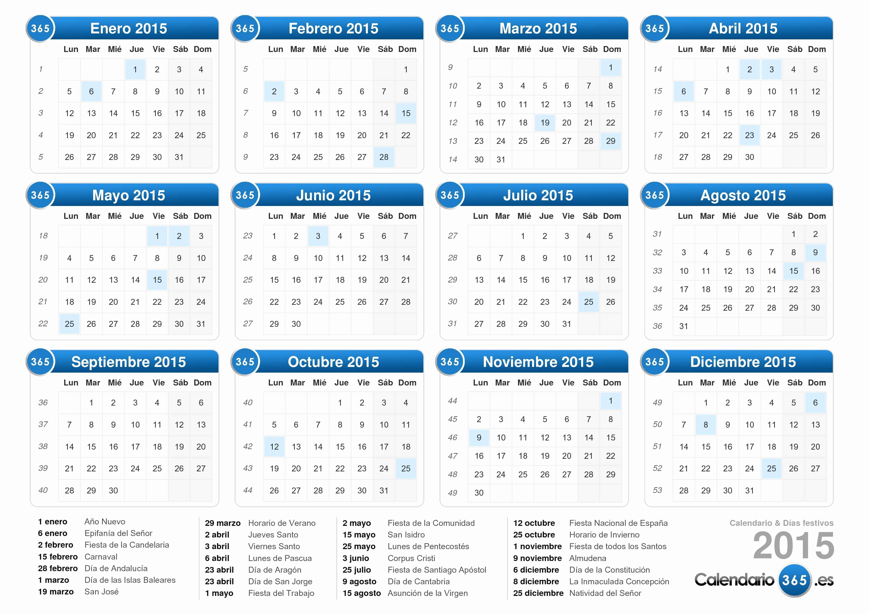 Calendario Juliano 2017 Para Imprimir Best Of Calendario 2015