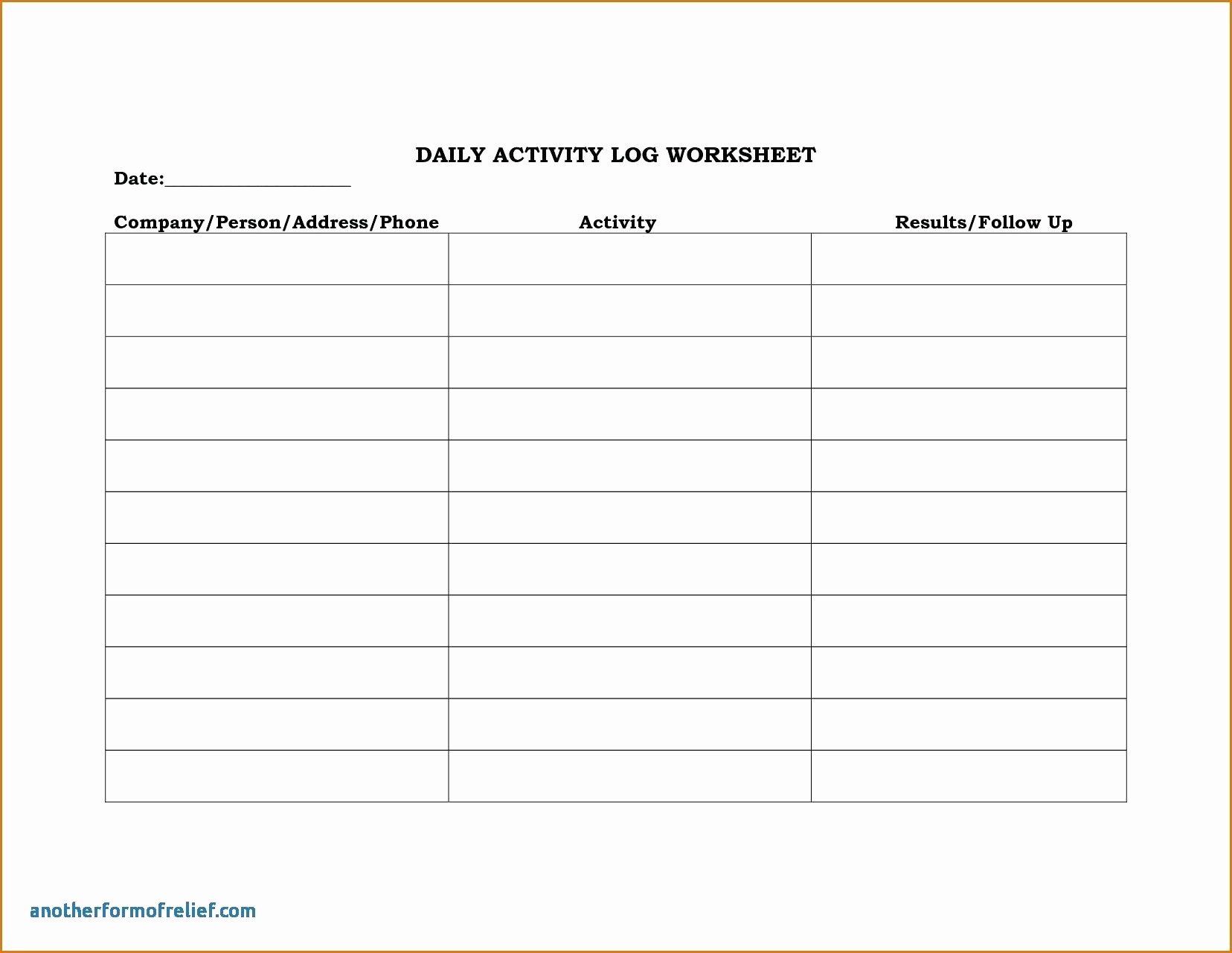 Call Sheets for Sales Reps Lovely Template Daily Call Sheet Template