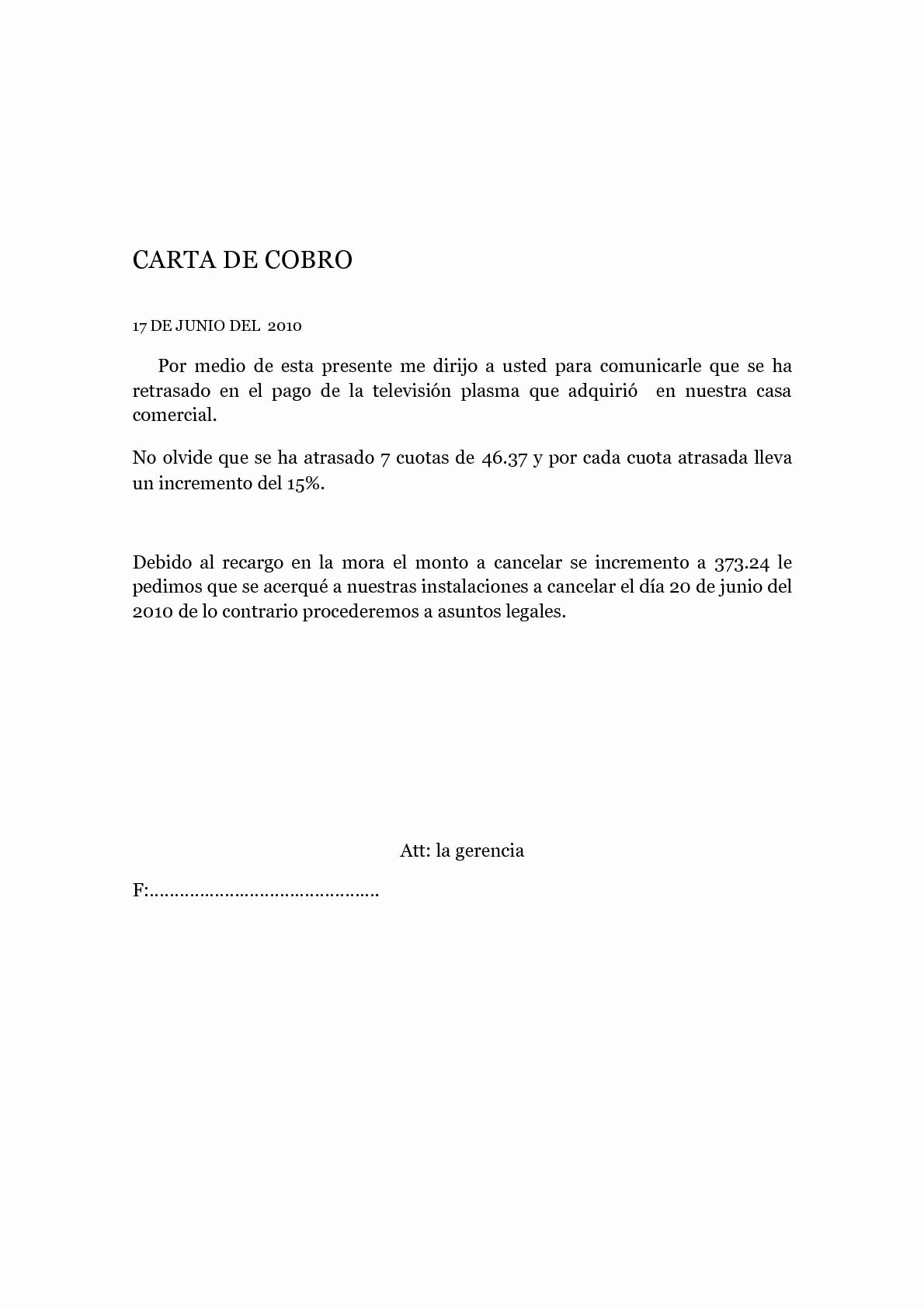 Carta De Cobro De Deuda Luxury Calaméo Ejemplos De Cartas Curriculum Vitae Memorandum